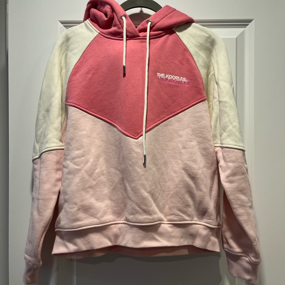 The kooples pink sweatshirt hoodie